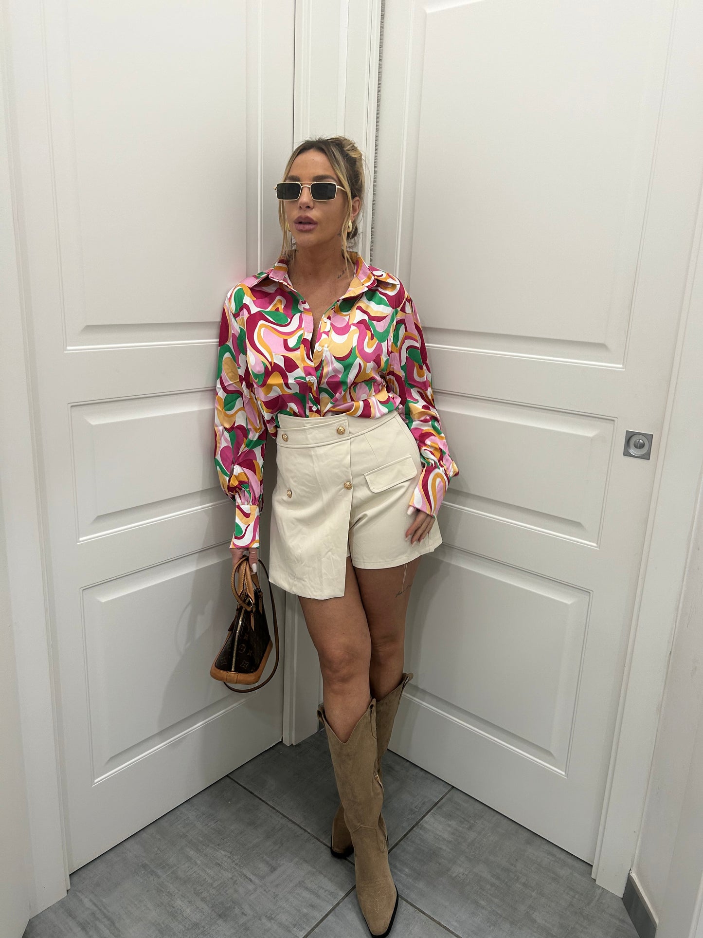 Pantagonna bottoni oro