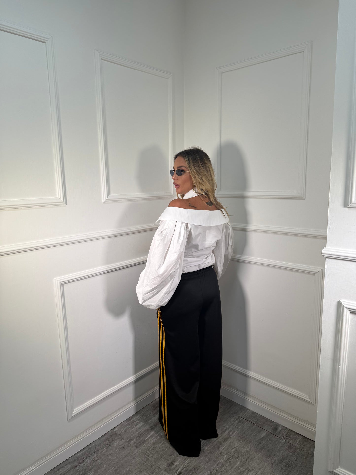 Pantatuta palazzo Oxford nero 6865