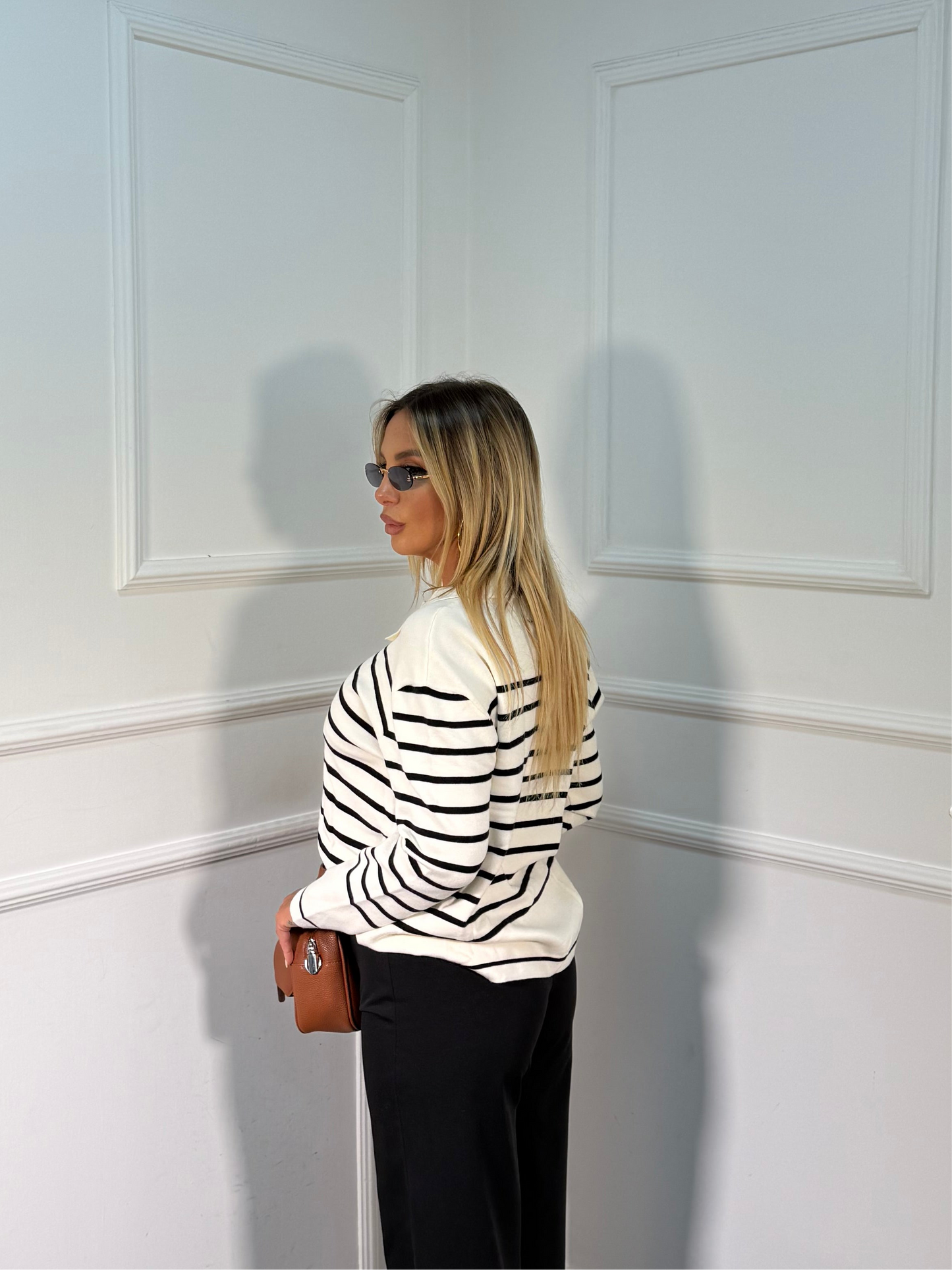 Maglioncino gioiello Lowe bianco zm22060