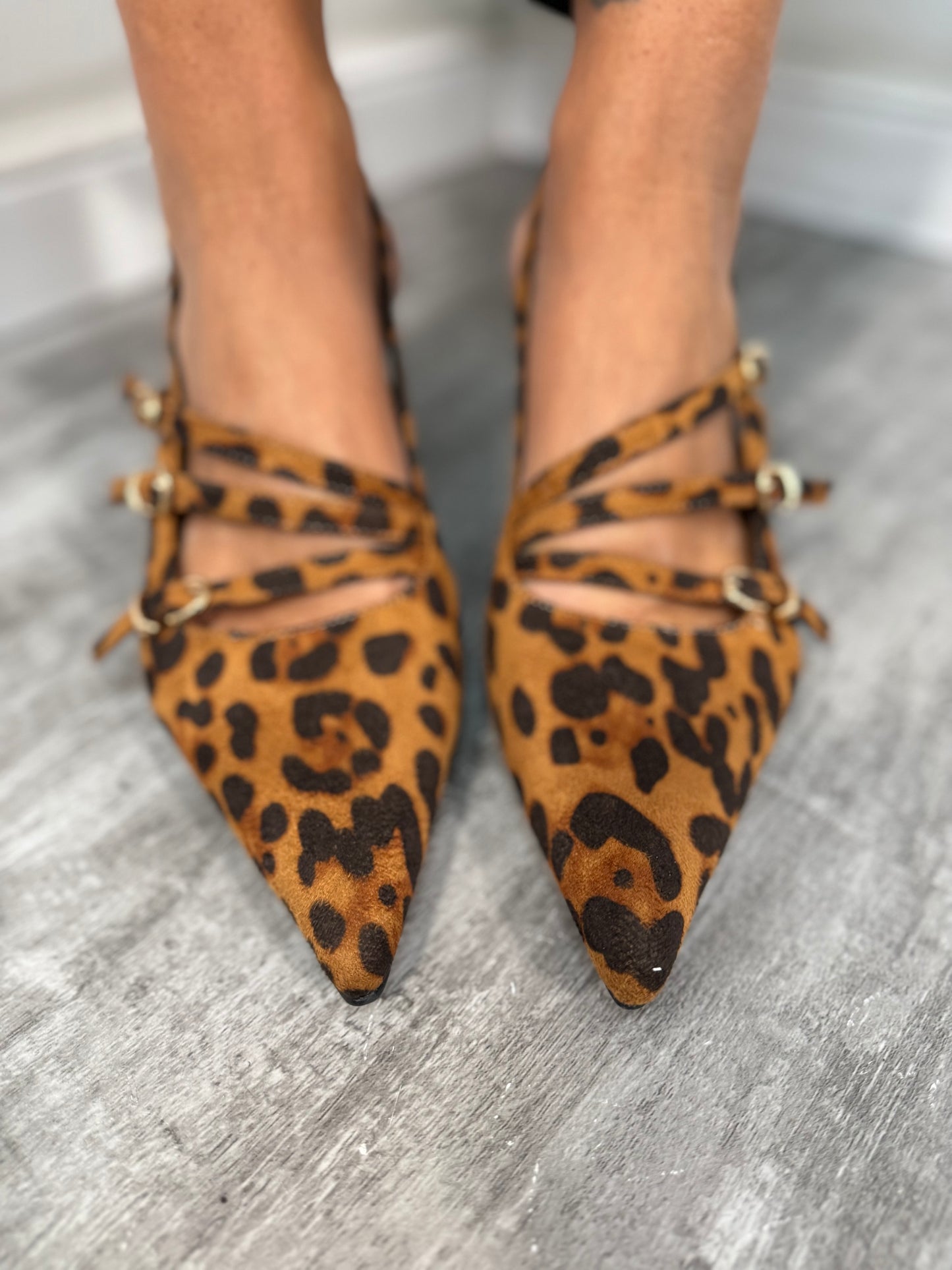 Slingback Print maculato 2761CW