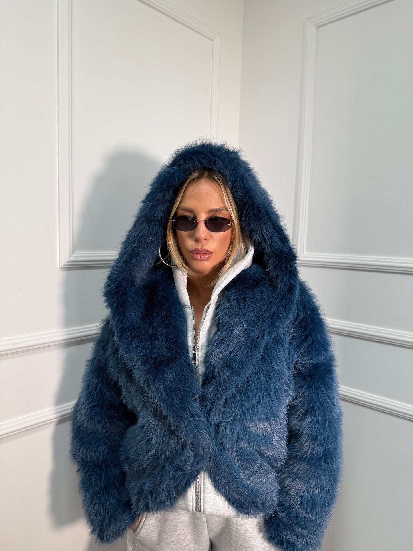 Ecofur Ice blu lavagna pj121