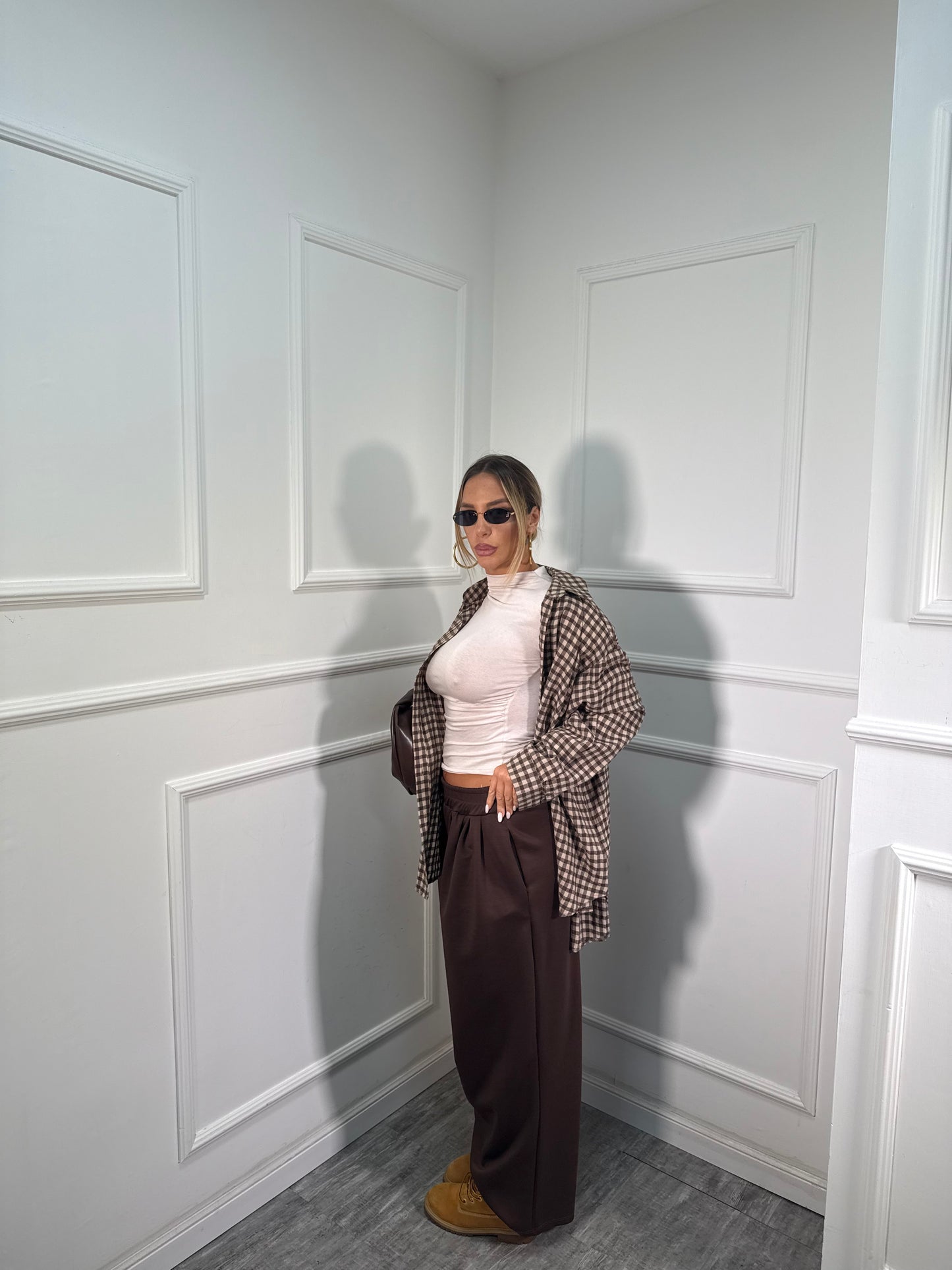 Pantatuta palazzo Larry cioccolato f0832