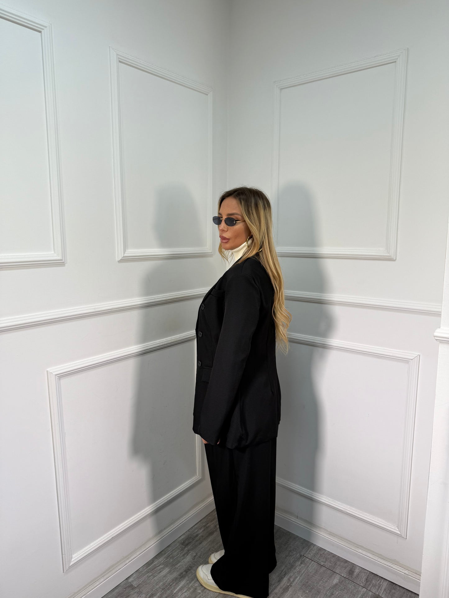 Tailleur doppiopetto Julia nero my86269