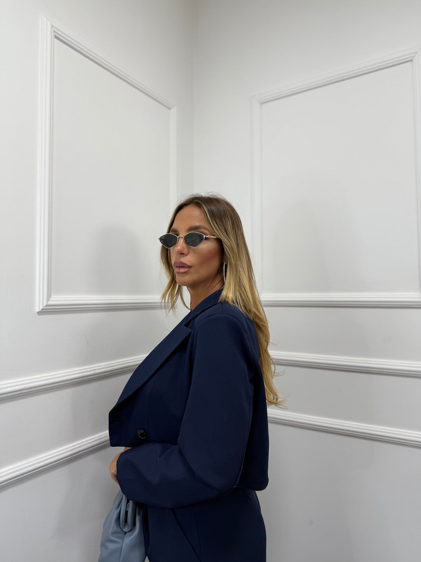 Tailleur Bonnie blu navy m10116