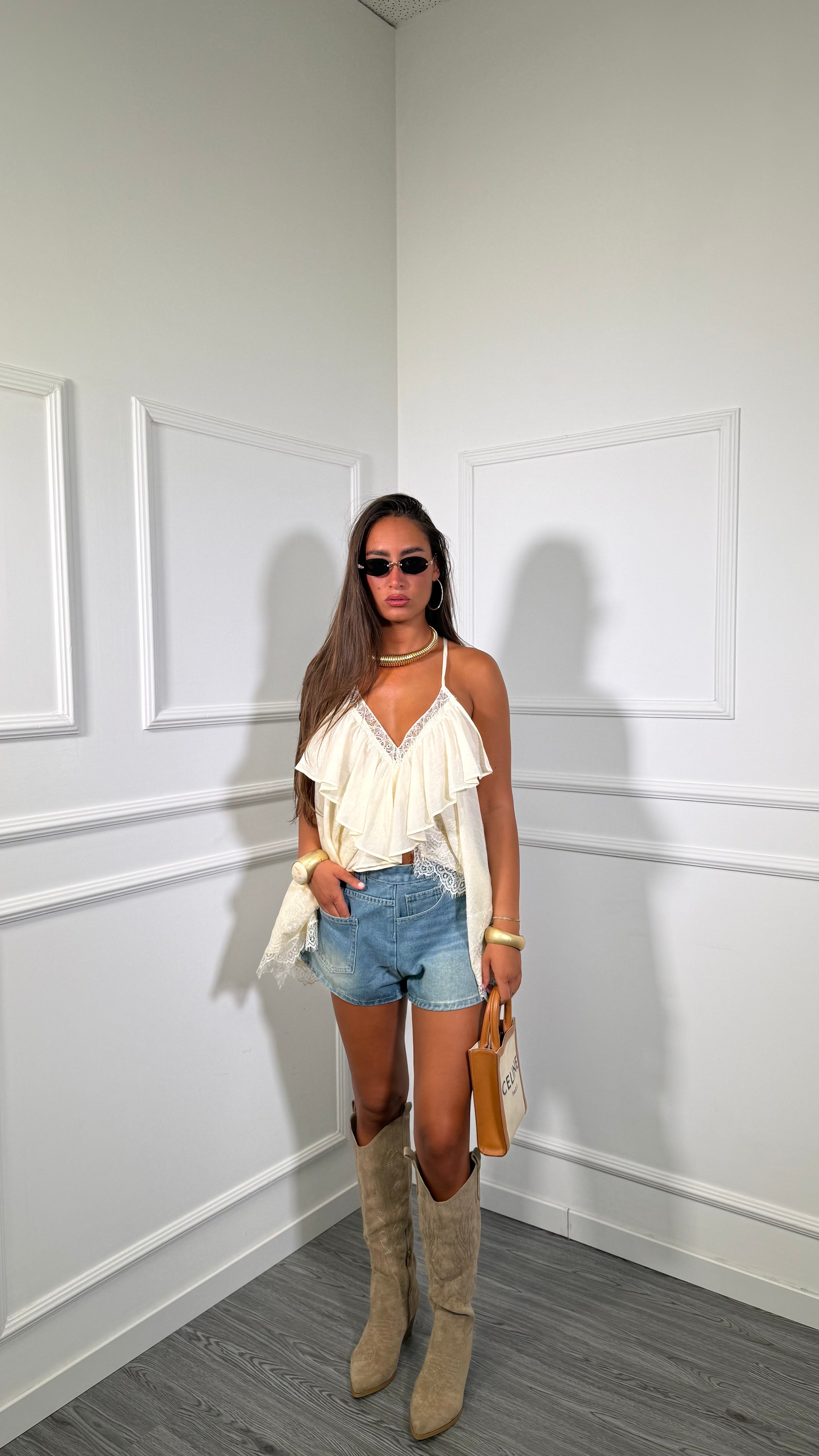 Short in denim Reverse 06710