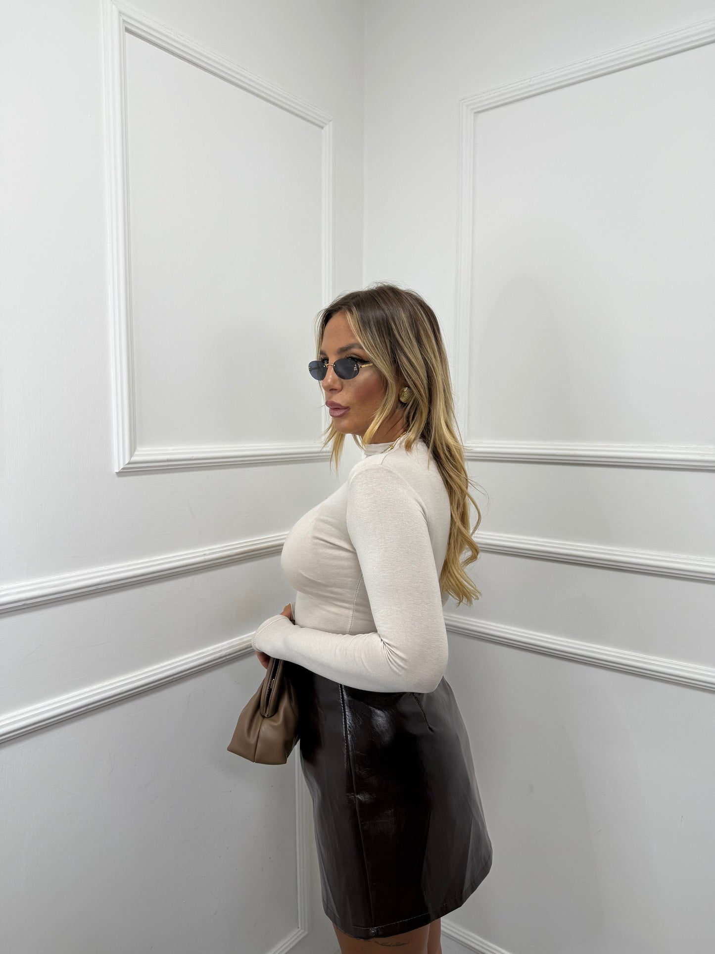 Maglia semivelata Light nude 5255/24512