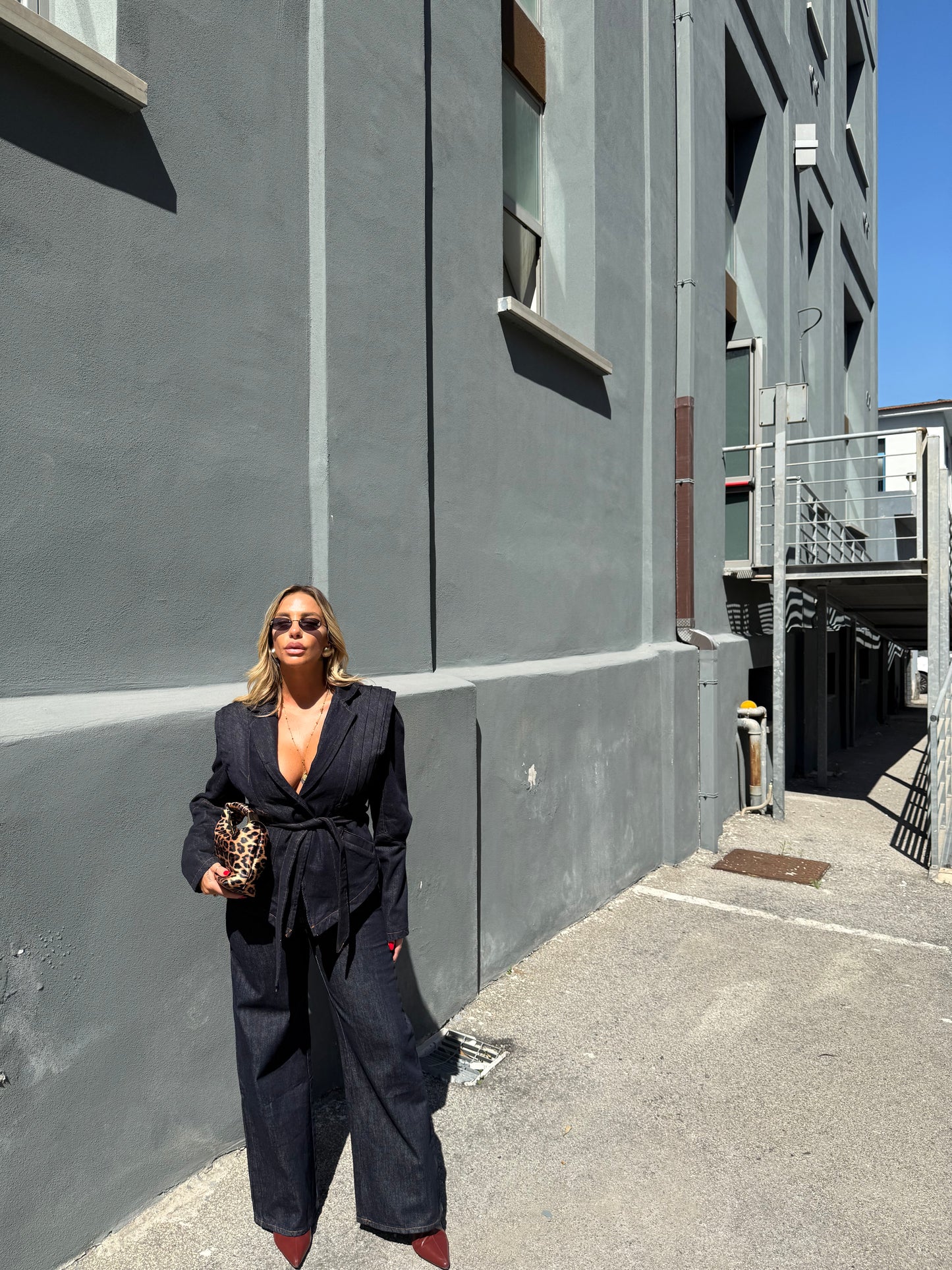 Giacca in denim Grace lavaggio zero z2562