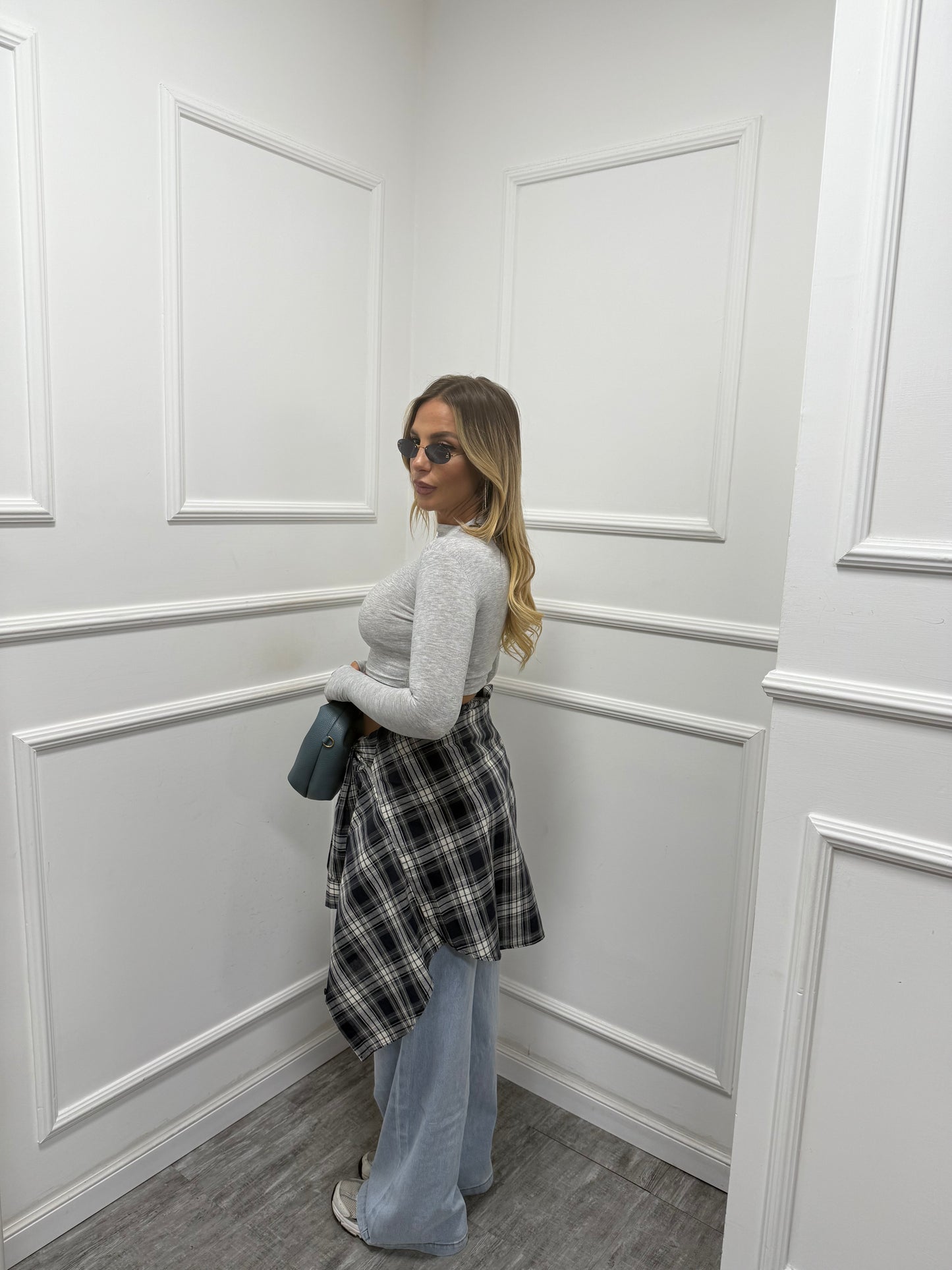 Jeans dad fit lavaggio chiaro t26556