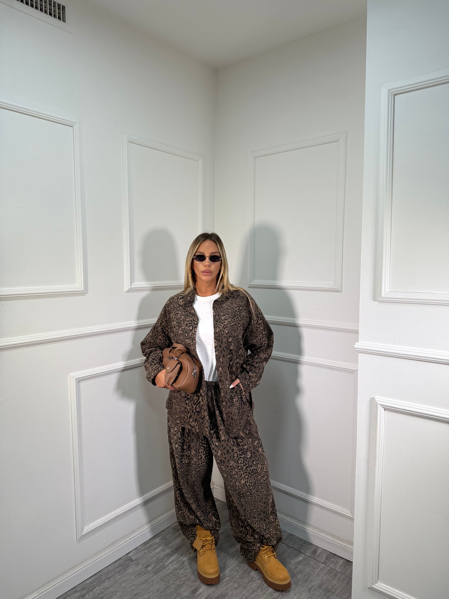 Coordinato microcostine maculato Fenty dalla 44/52 25773