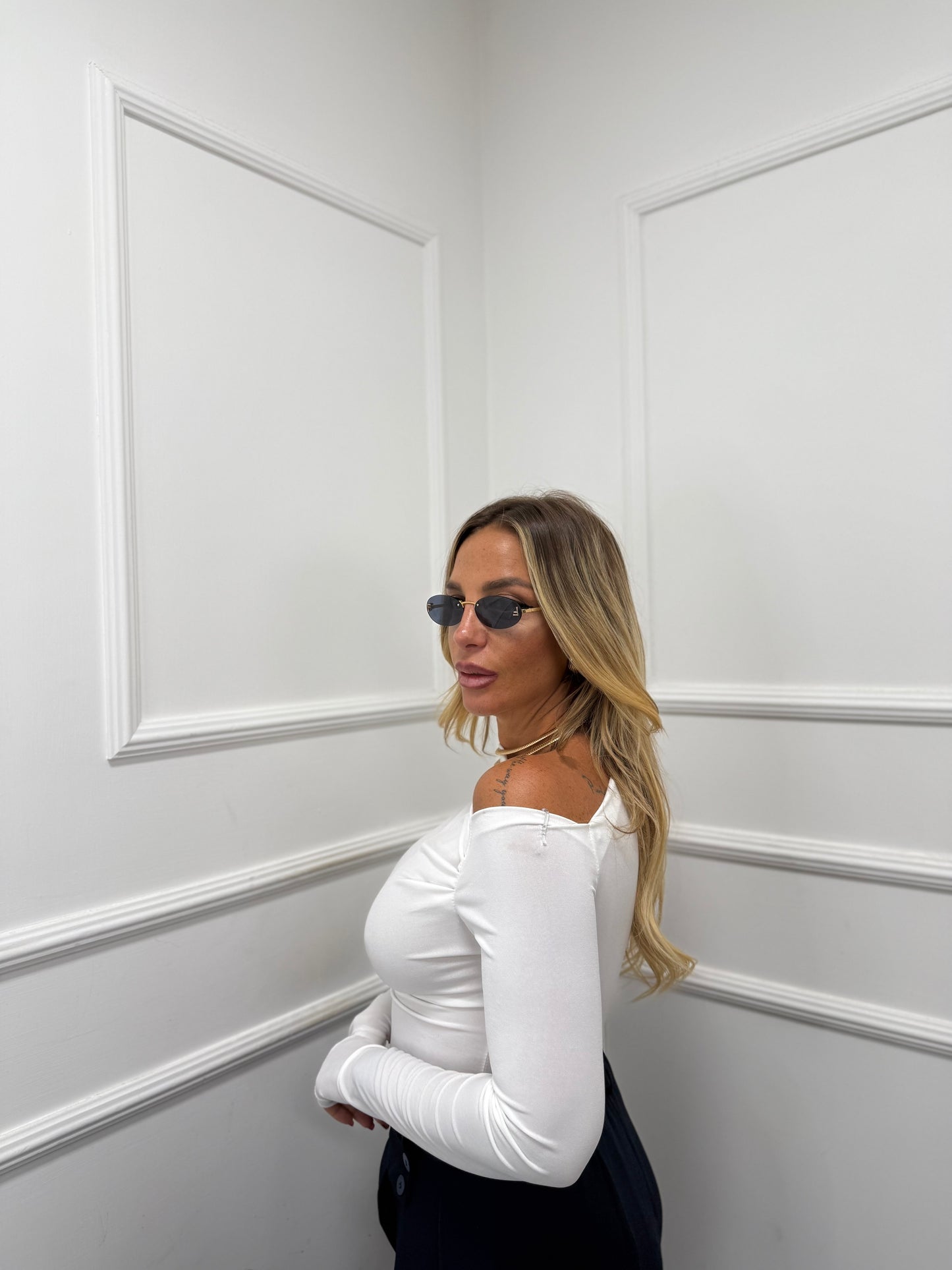 Shirt in lycra Kim bianca 24392