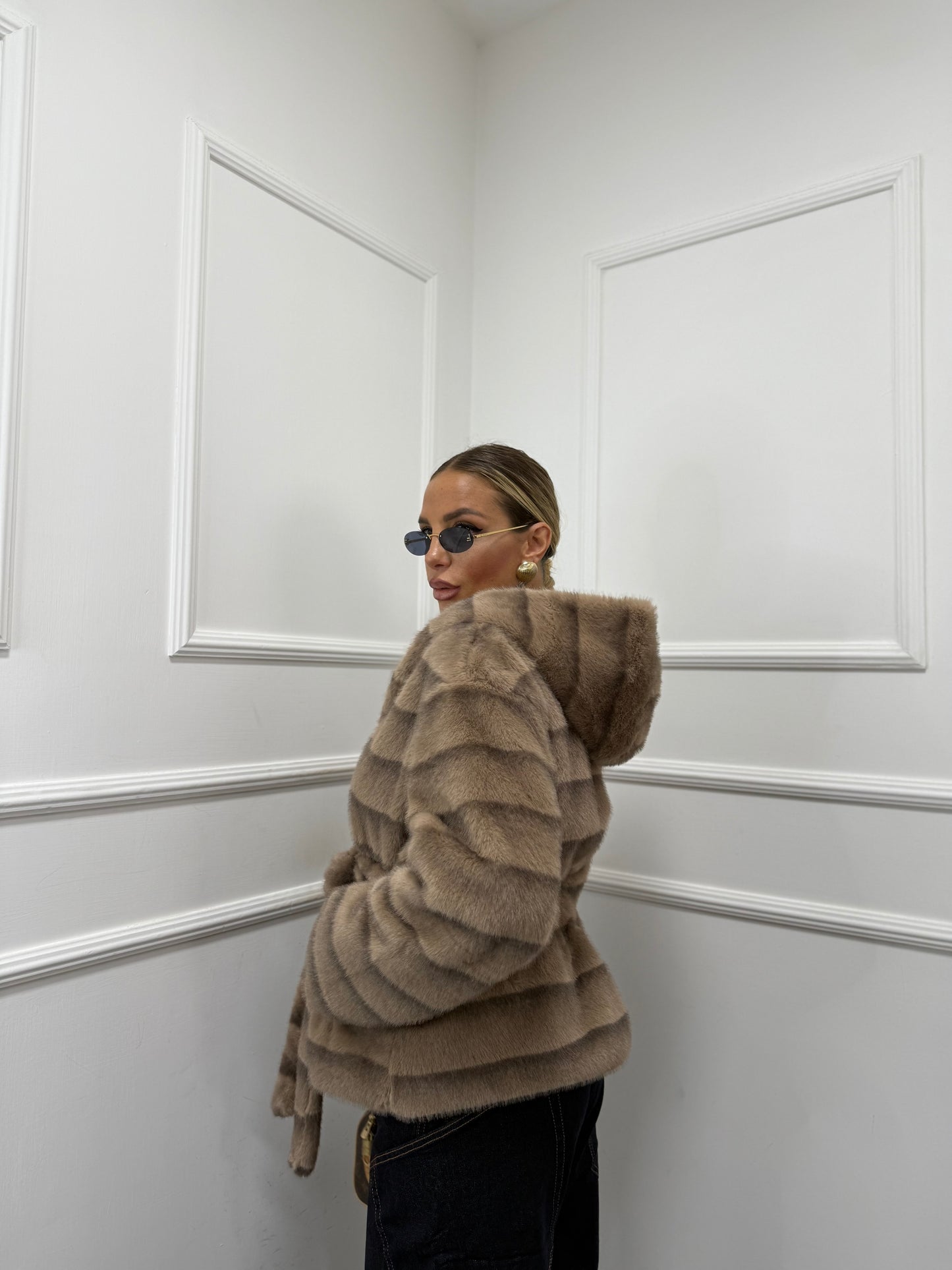 Ecofur Courmayeur taupe y0220