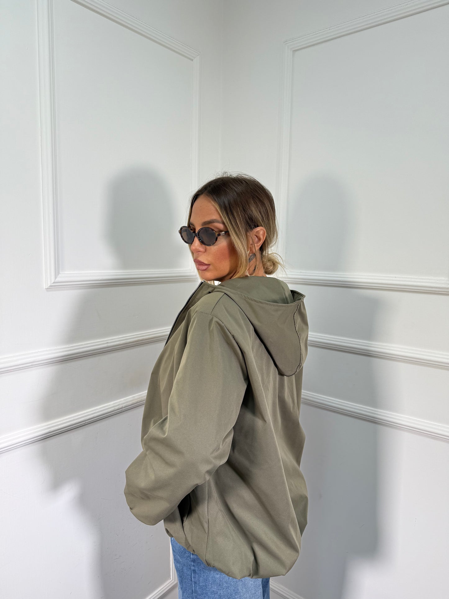 Giubbino impermeabile Joy verde 25313