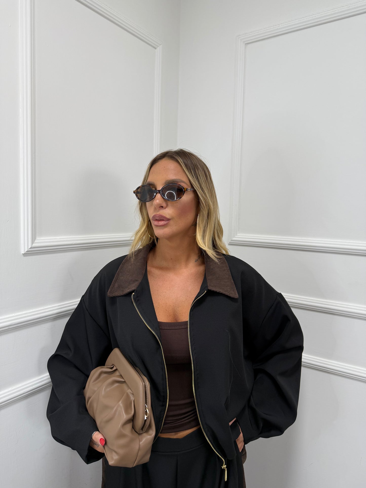 Coordinato Togheter curvy dalla 46/52 nero