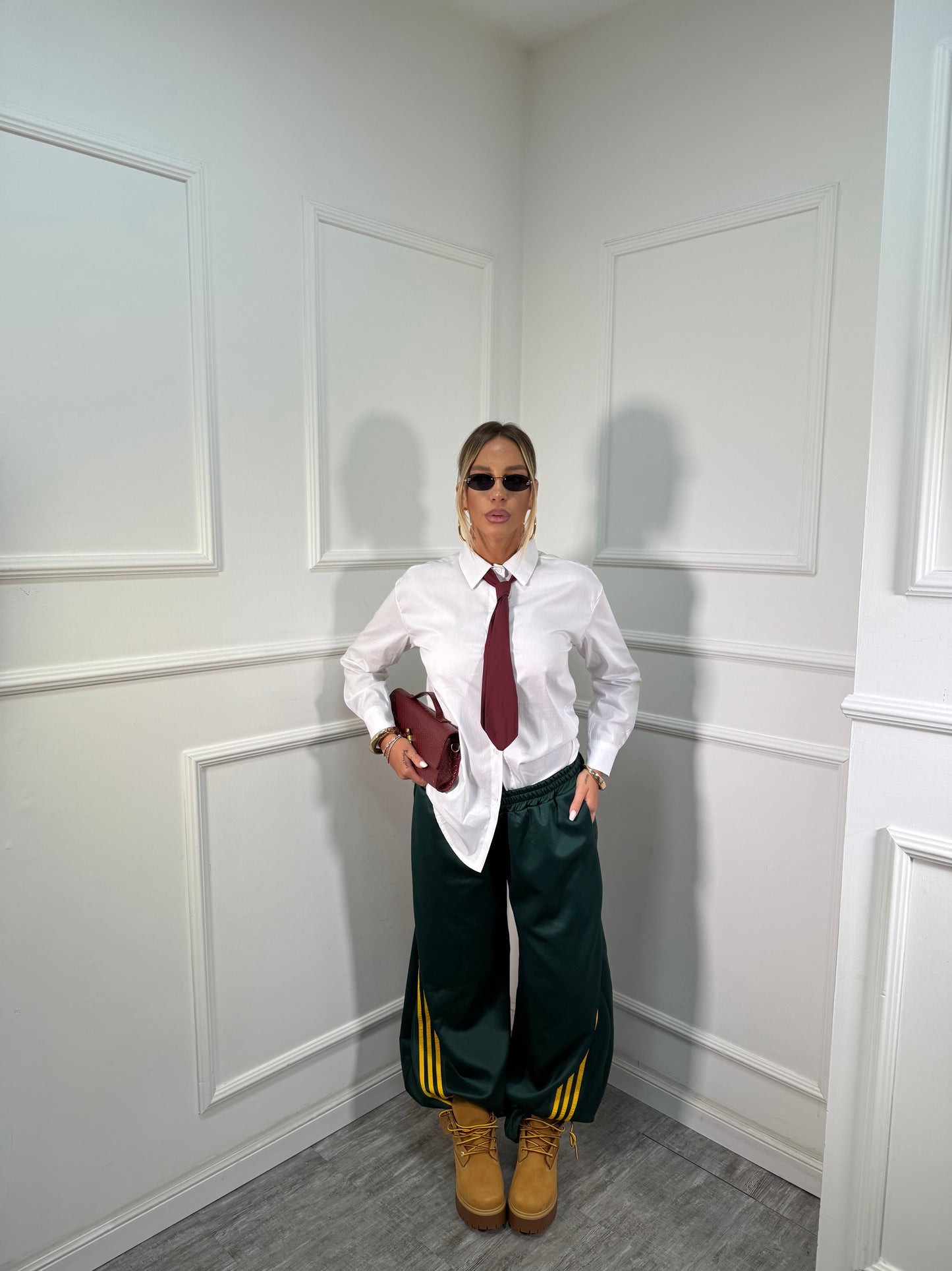 Pantatuta balloon Dupe verde/giallo