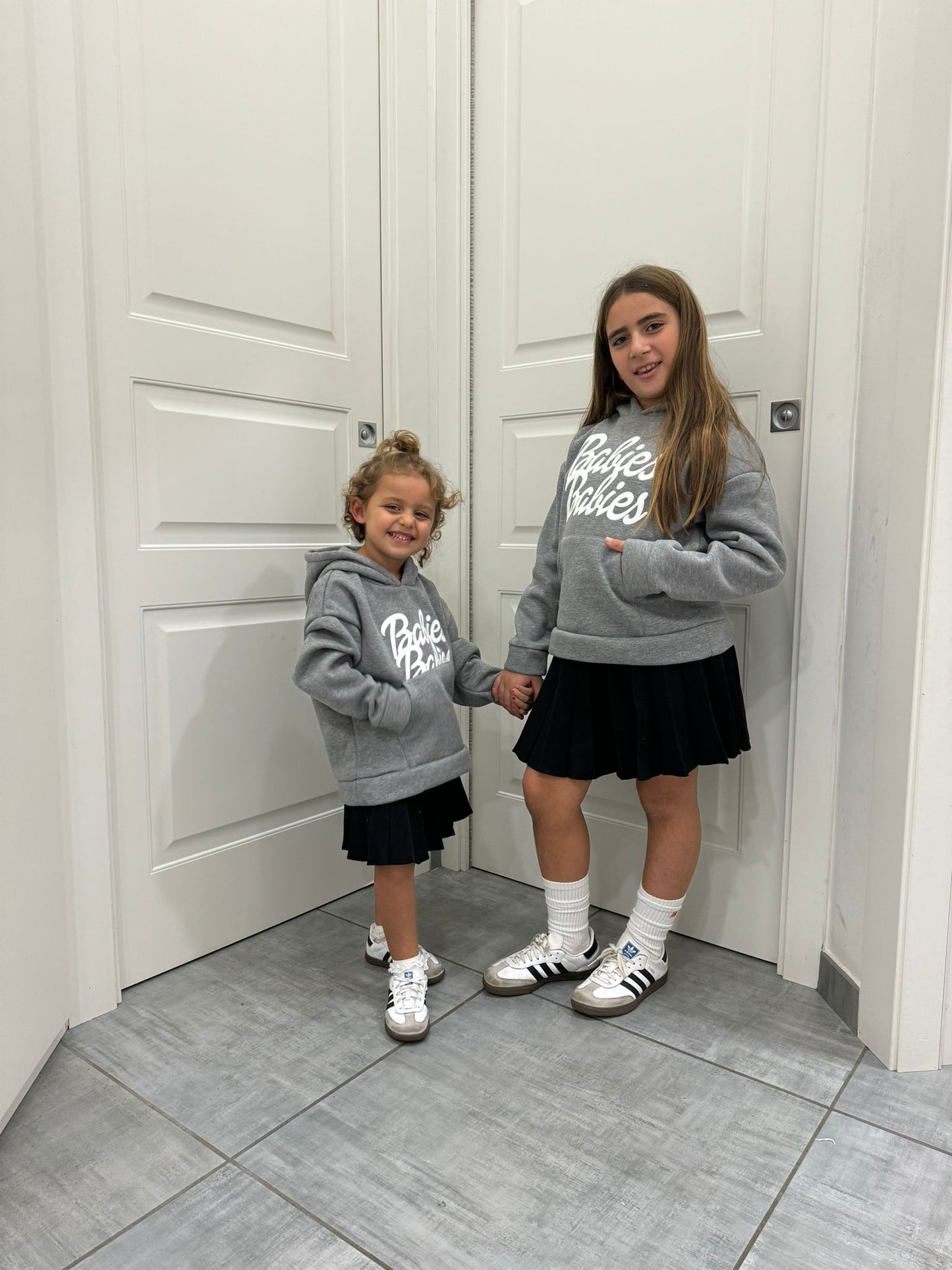 Felpa babies grigio kids