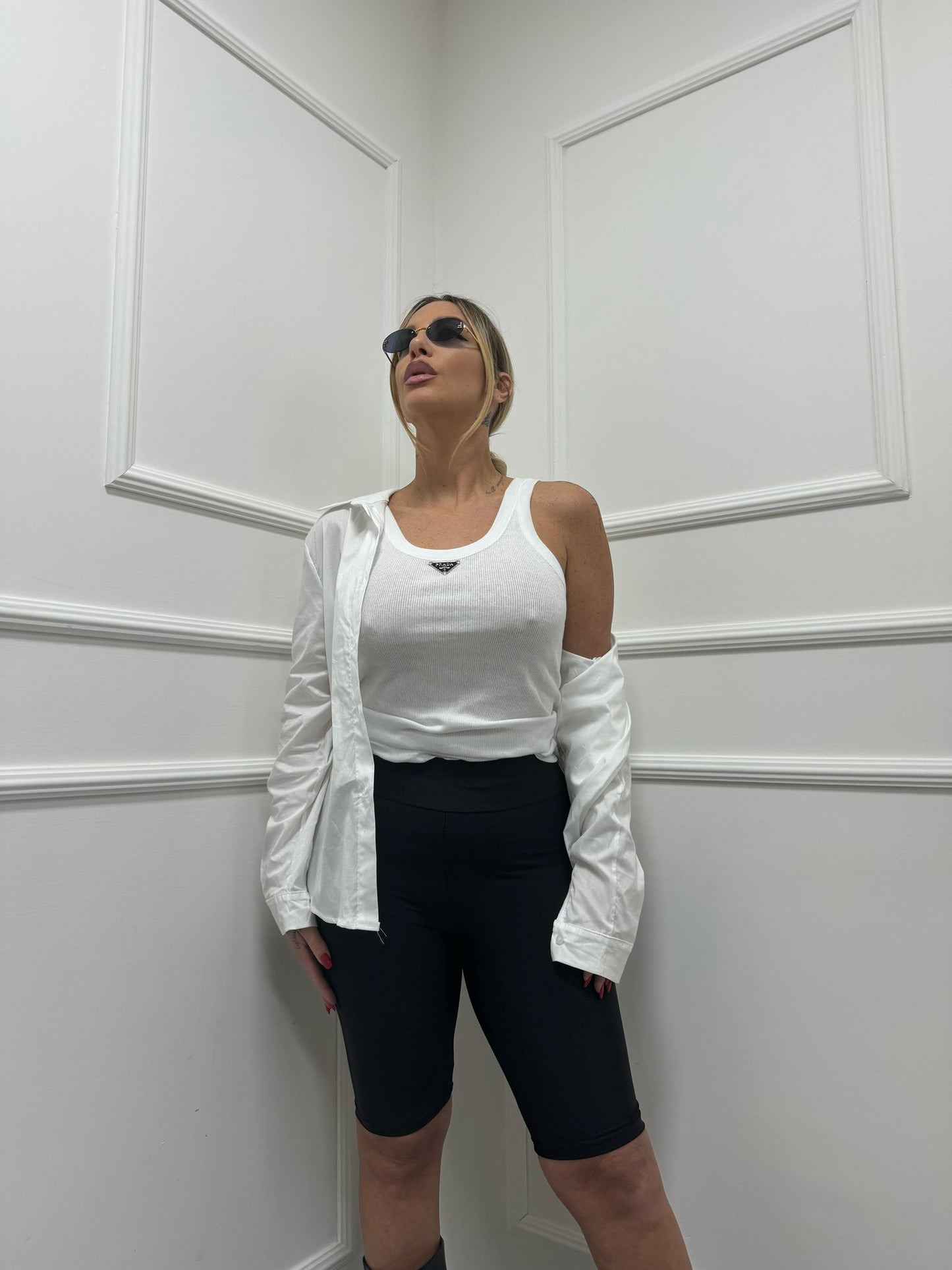Canotta luxury bianca