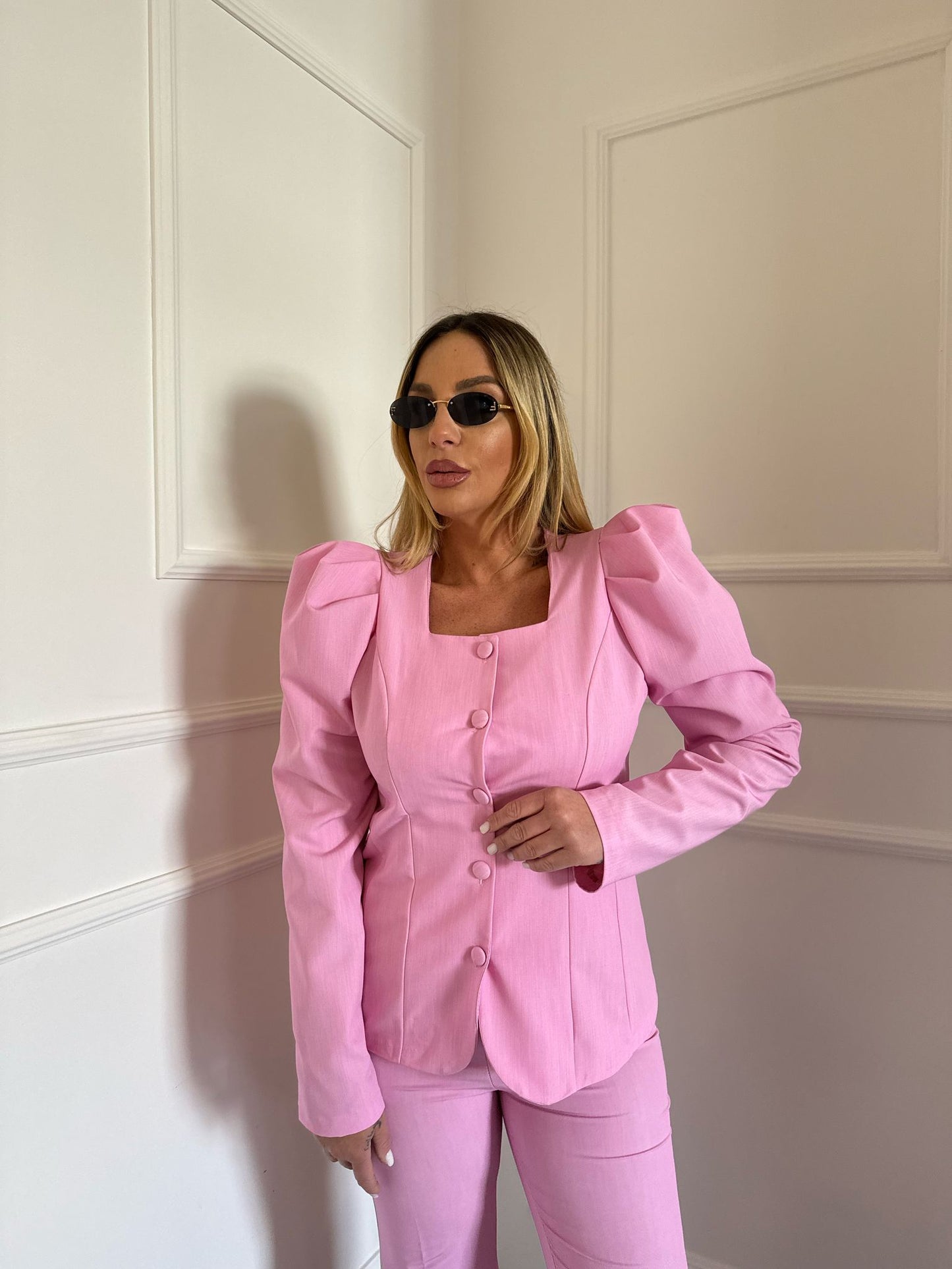 Tailleur Monique rosa 6285