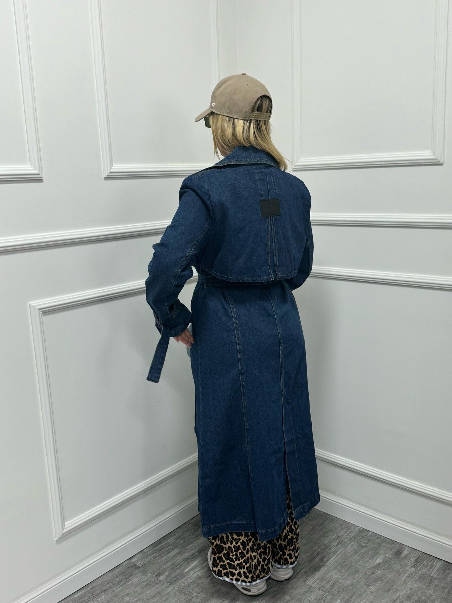 Trench in denim Monique A004