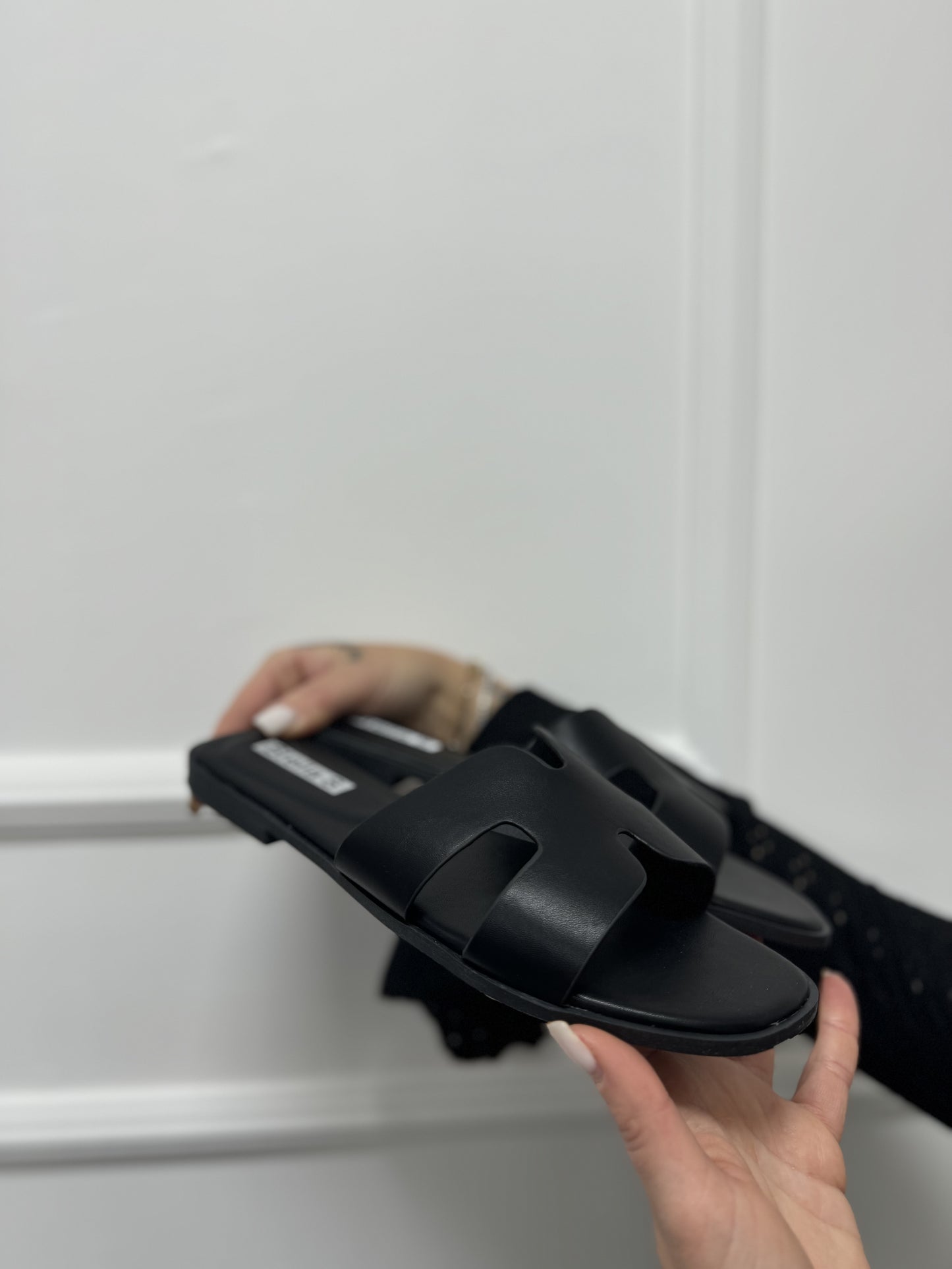 Ciabatta mood hermès nero