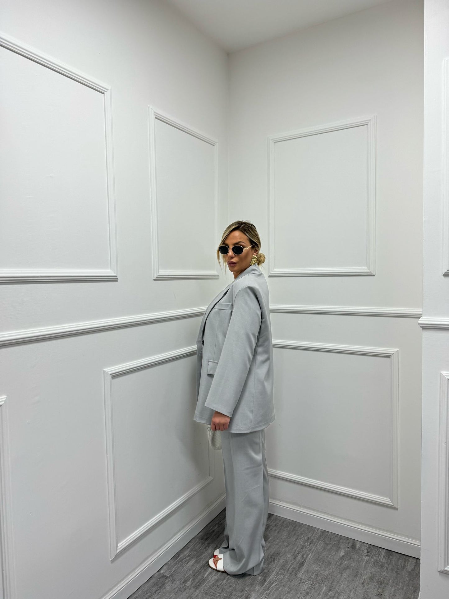 Tailleur Sandra grigio 1002