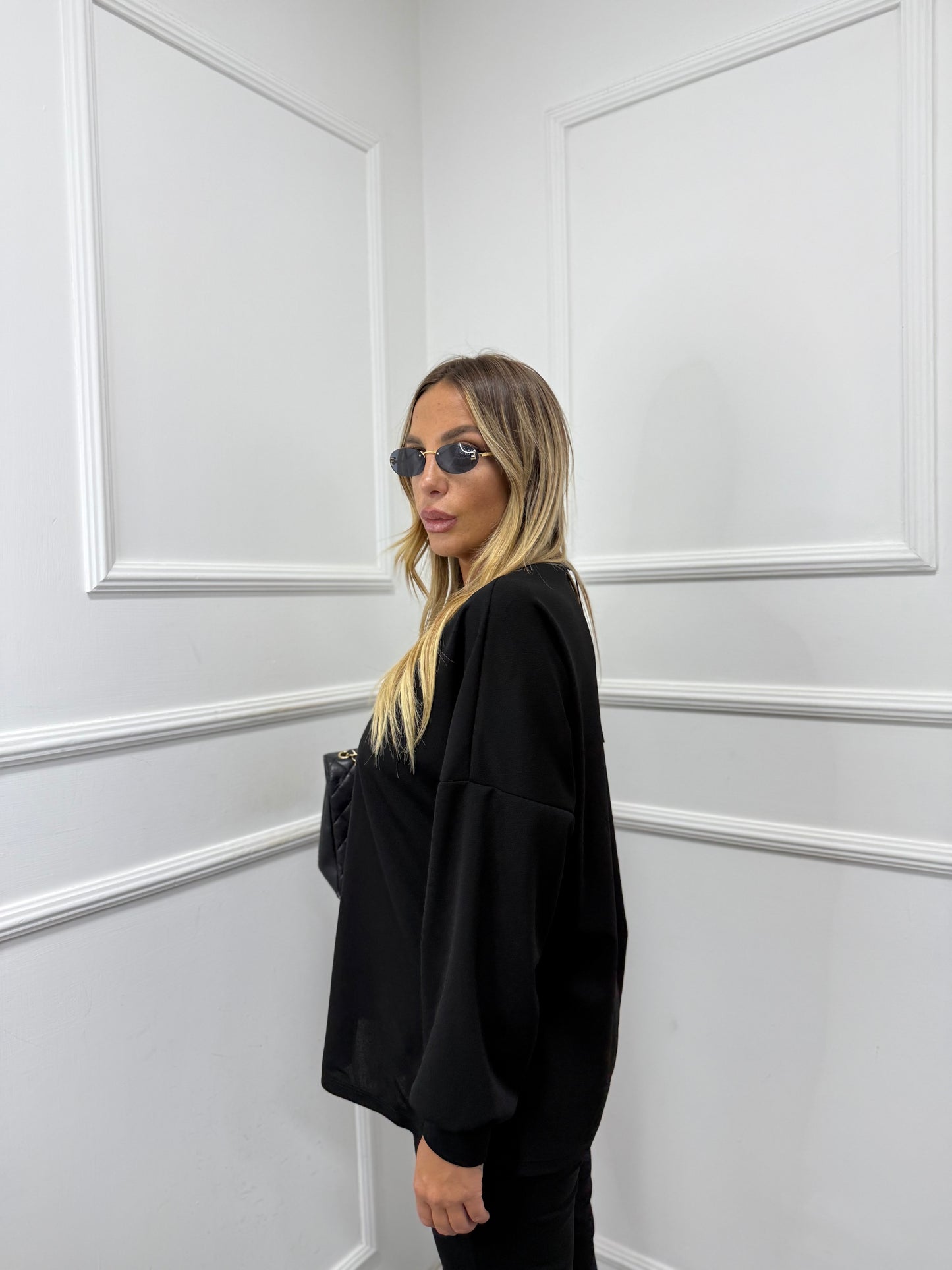 Coordinato Comfy nero 3595