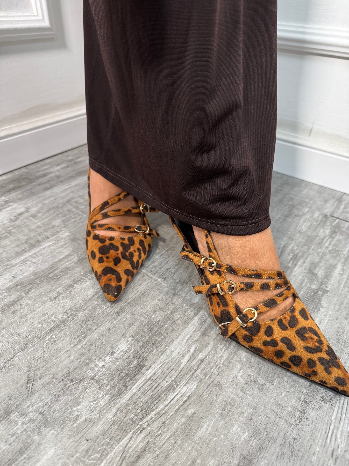 Slingback Print maculato 2761CW