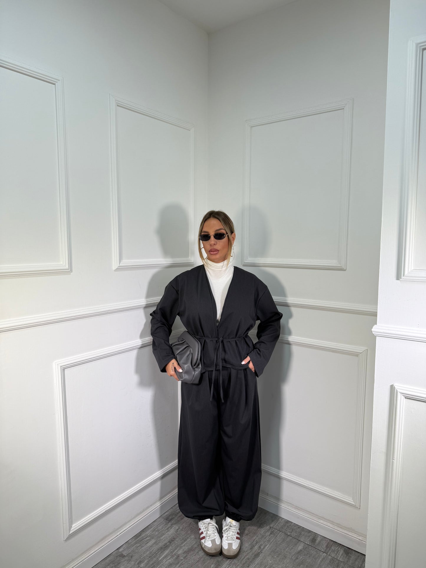 Coordinato Japan grigio antracite 1170