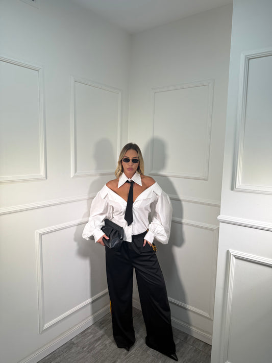 Pantatuta palazzo Oxford nero 6865