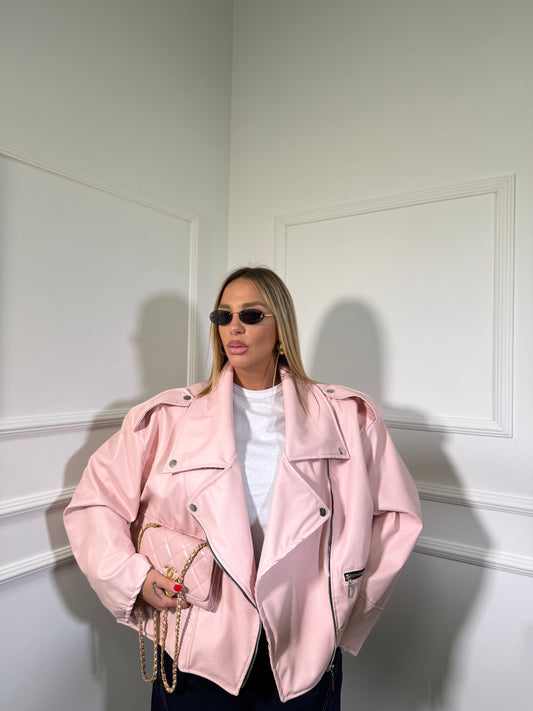 Chiodo oversize ecopelle Notting Hill (vari colori)