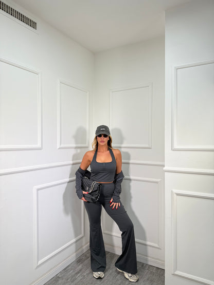 Triset in lycra contenitiva Robyn grigio antracite rtt59058