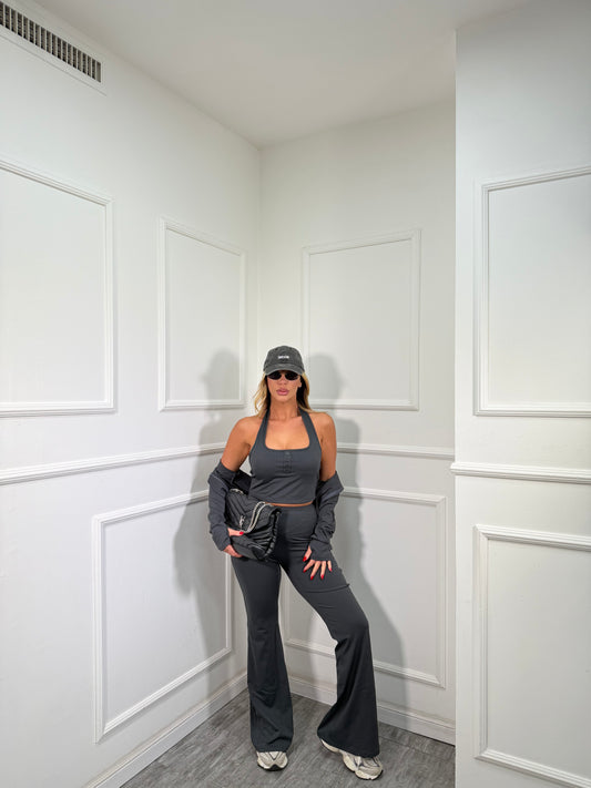 Triset in lycra contenitiva Robyn grigio antracite rtt59058