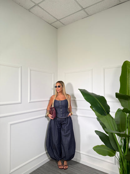 Coordinato in denim Icona lavaggio zero 06700