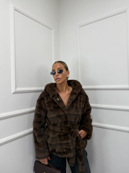 Ecofur Courmayeur marrone y0220