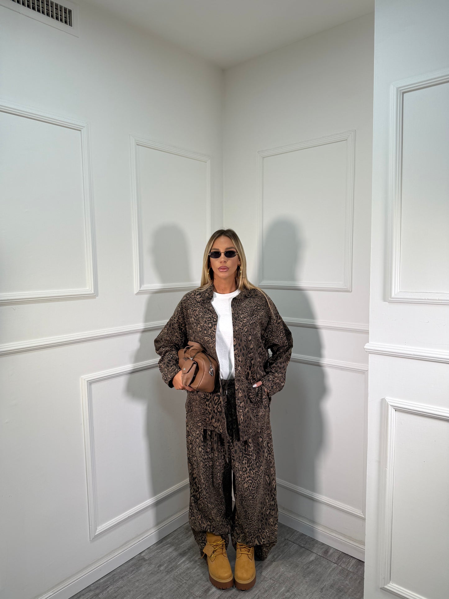 Coordinato microcostine maculato Fenty dalla 44/52 25773