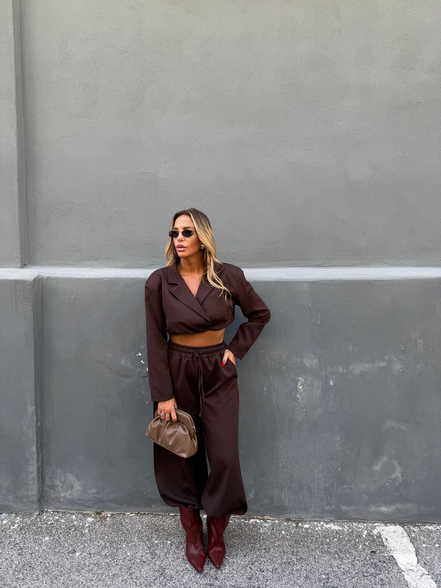 Coordinato Citylife cioccolato 22595