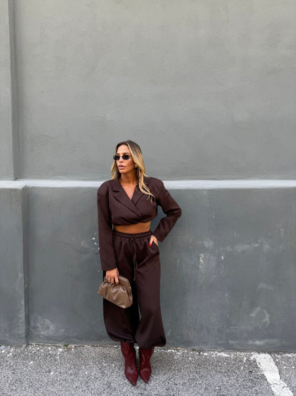 Coordinato Citylife cioccolato 22595