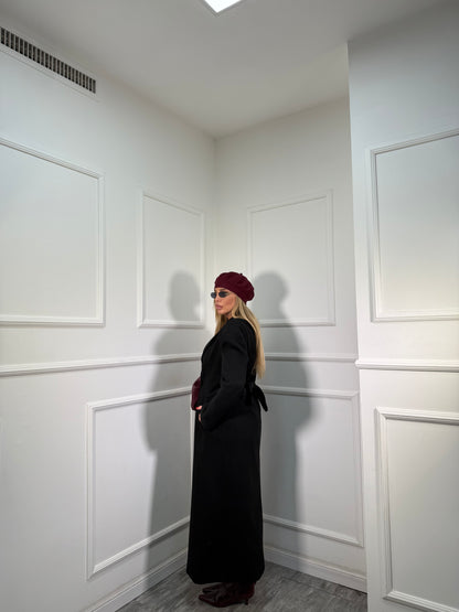 Cappotto misto lana Empire nero 251631