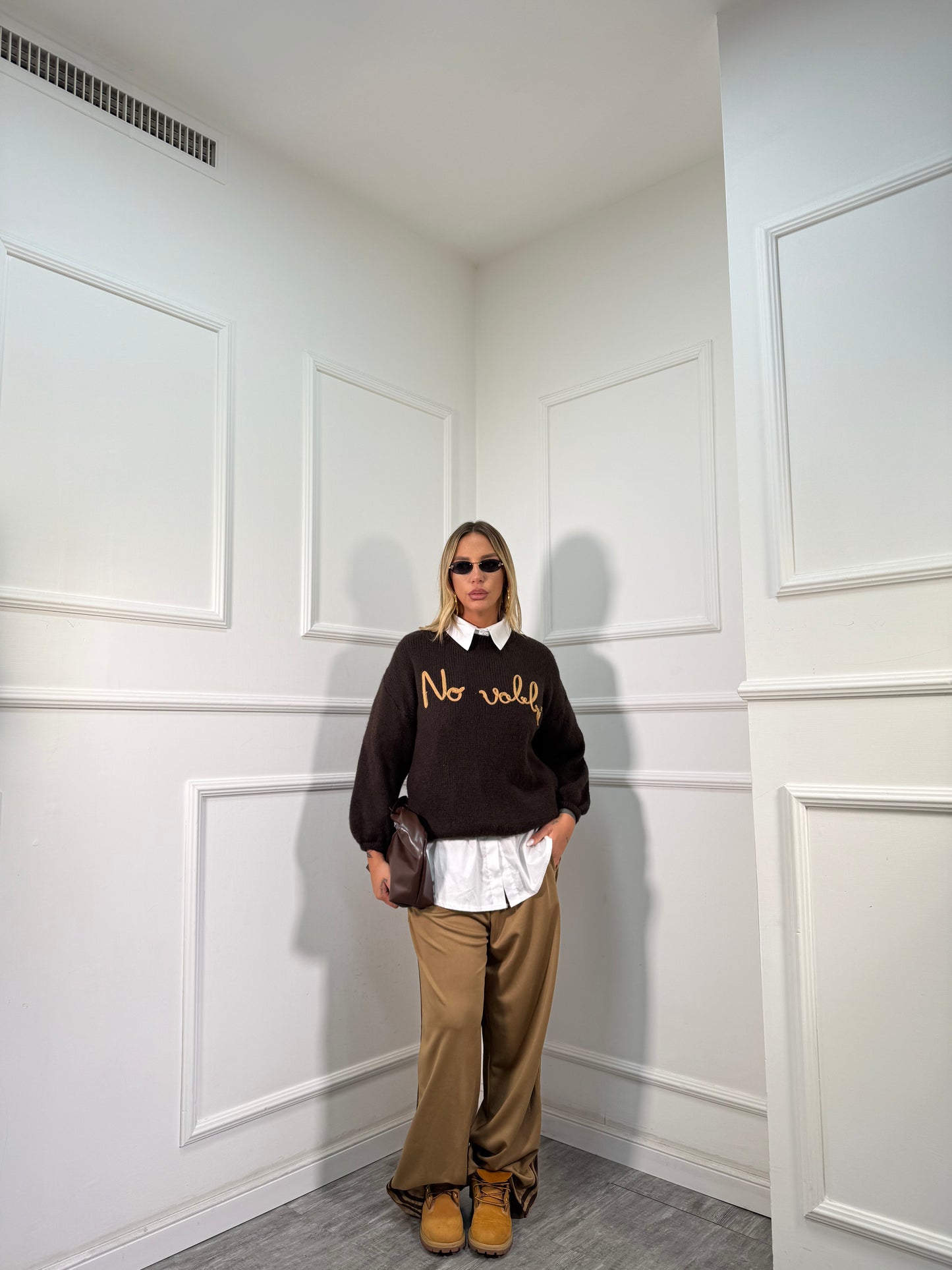 Pantatuta palazzo Oxford camel 6865