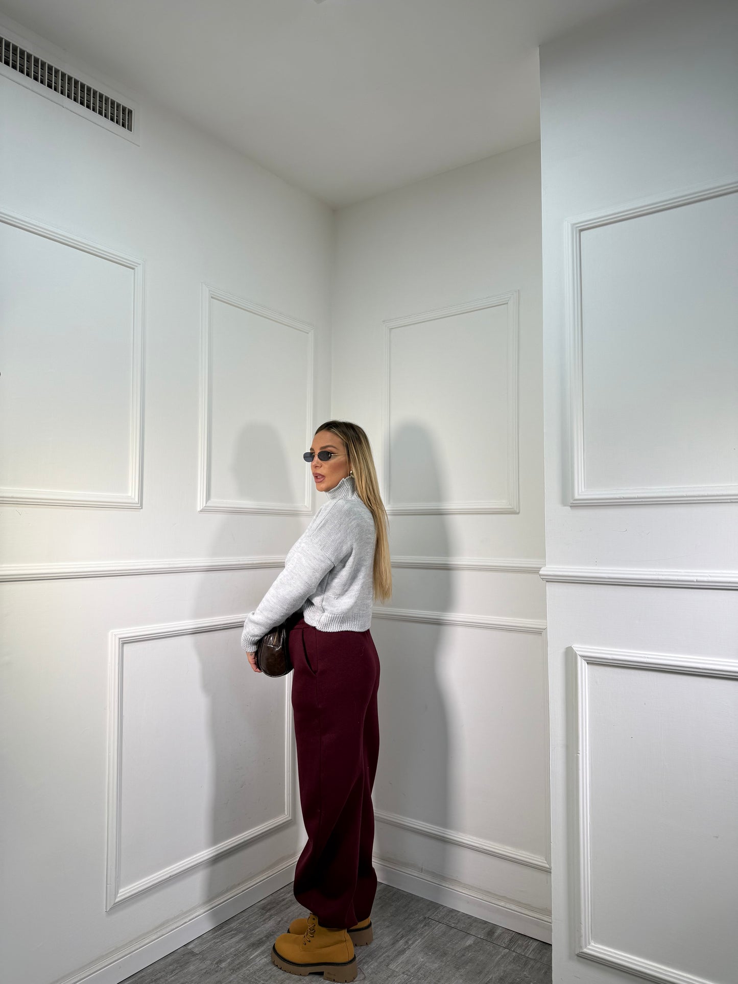 Pantatuta balloon in pile bordeaux 22628