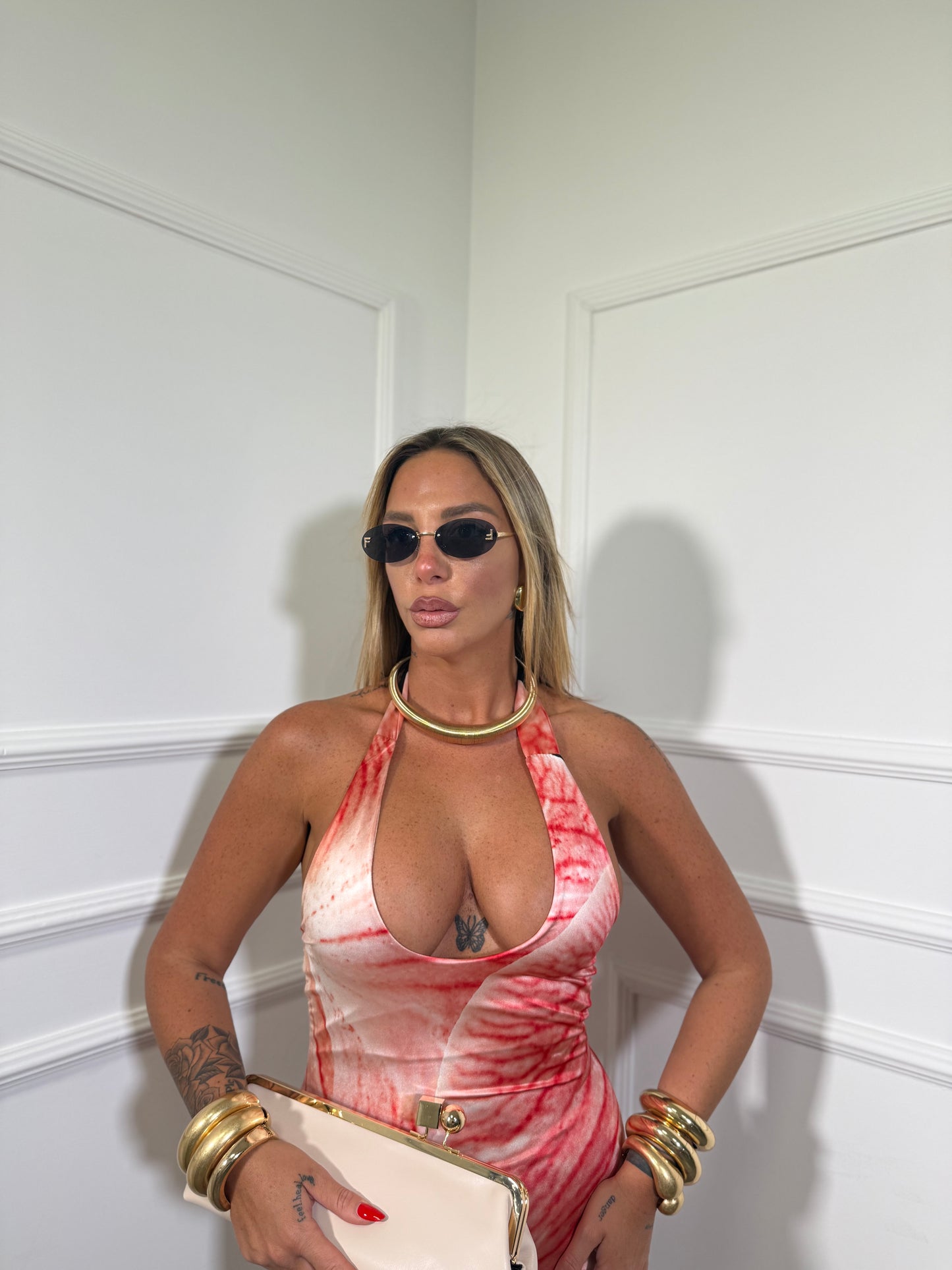 Abito lungo in lycra Barbados 48220