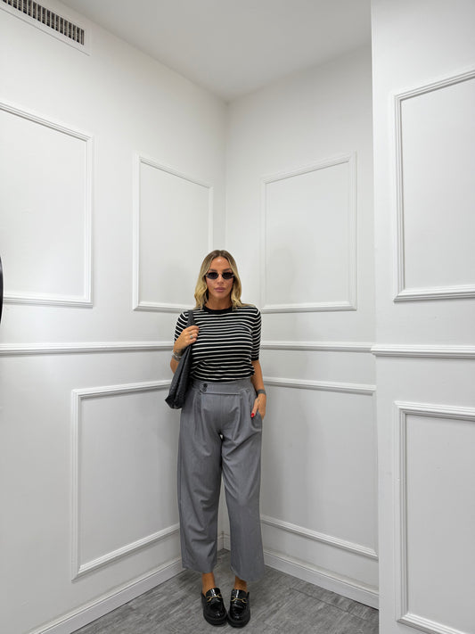 Pantaloni della Vita 7/8 grigio 2255
