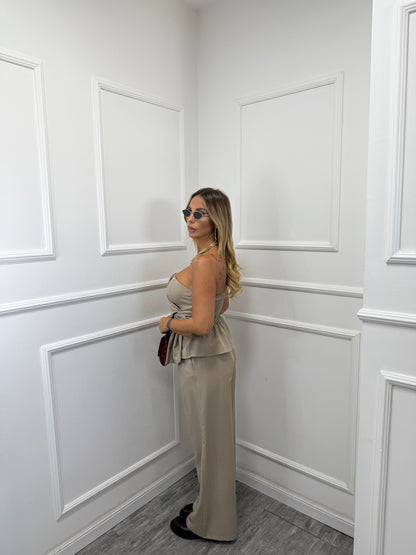 Coordinato Fryda camel 6706