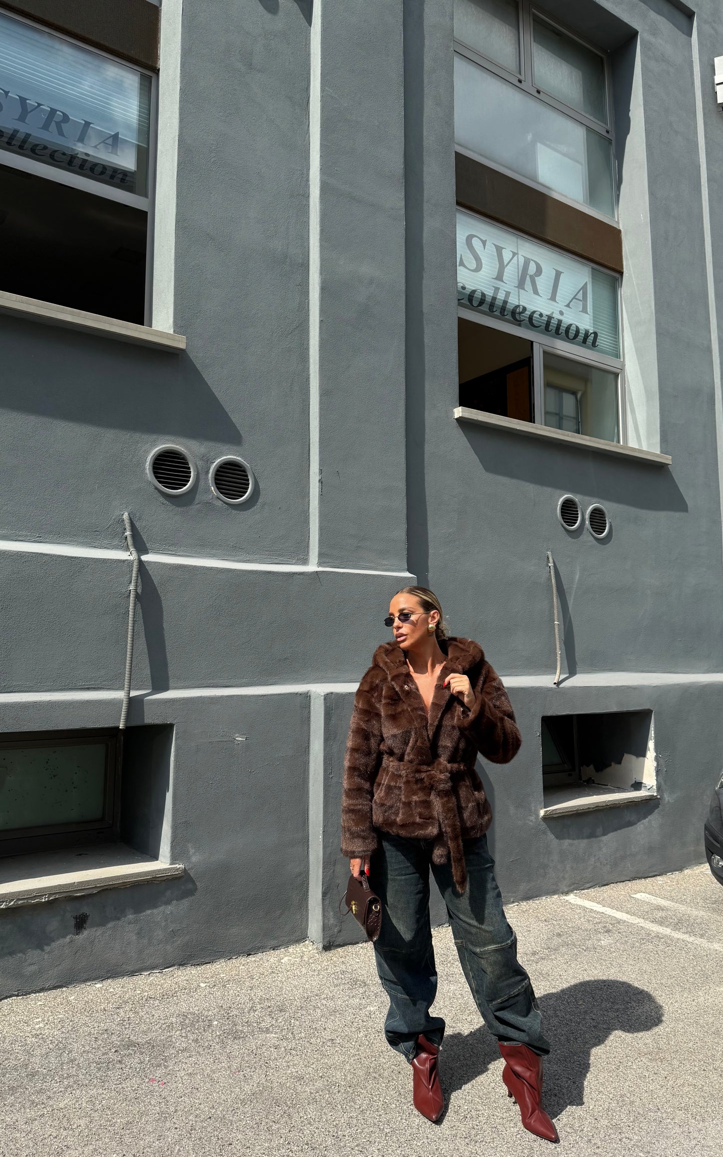 Ecofur Courmayeur marrone y0220