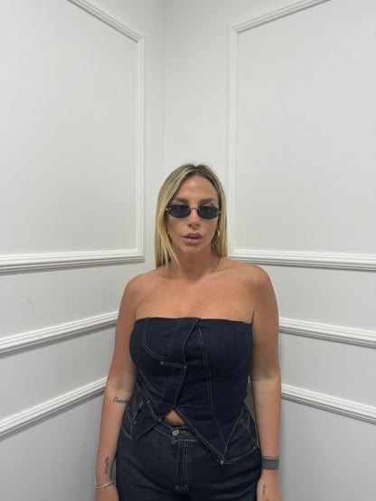 Top in Denim Lola