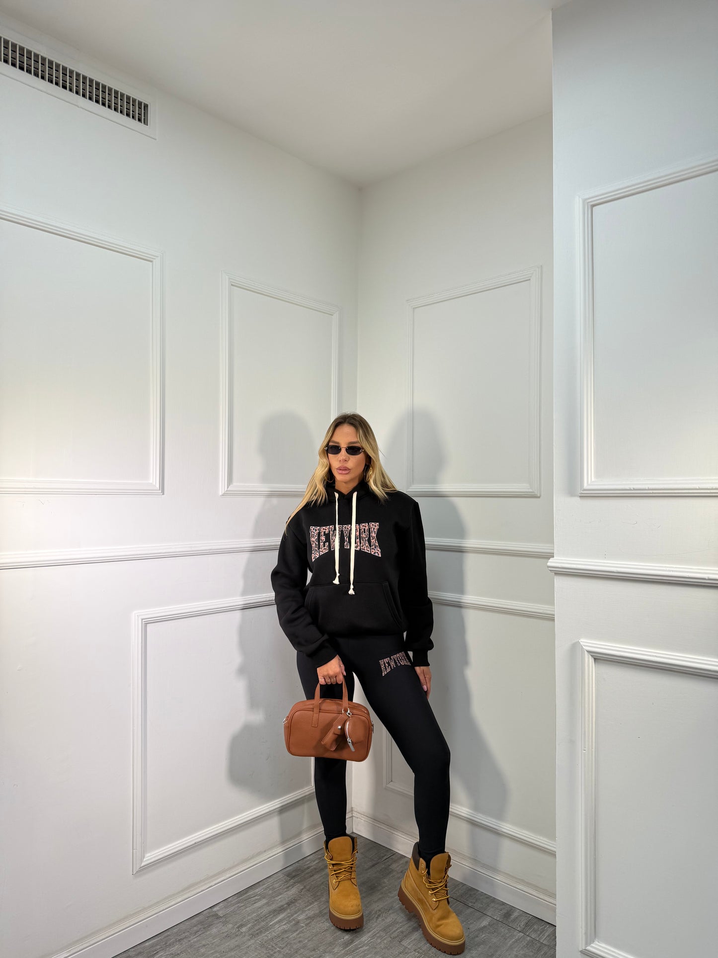 Coordinato New York nero