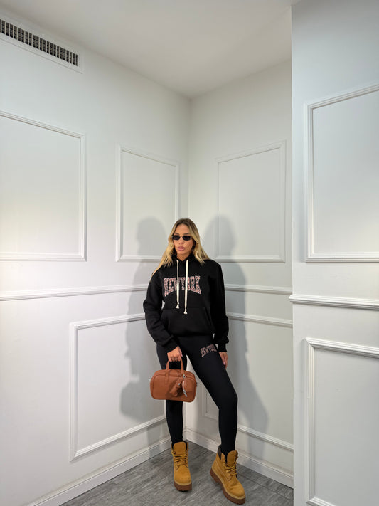 Coordinato New York nero