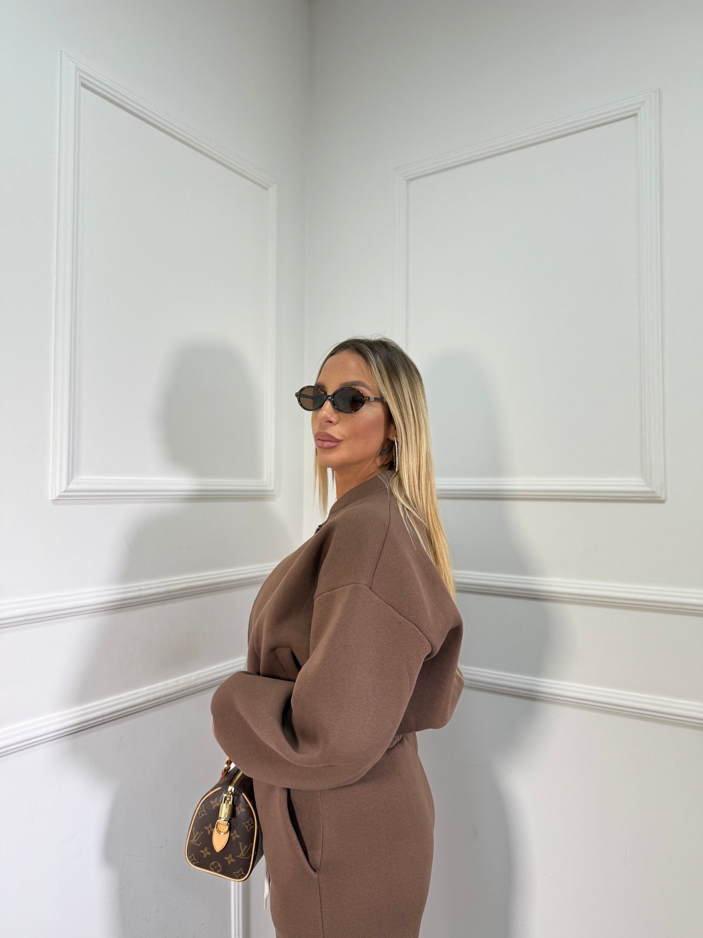 Coordinato in tuta Coffee cacao 22624