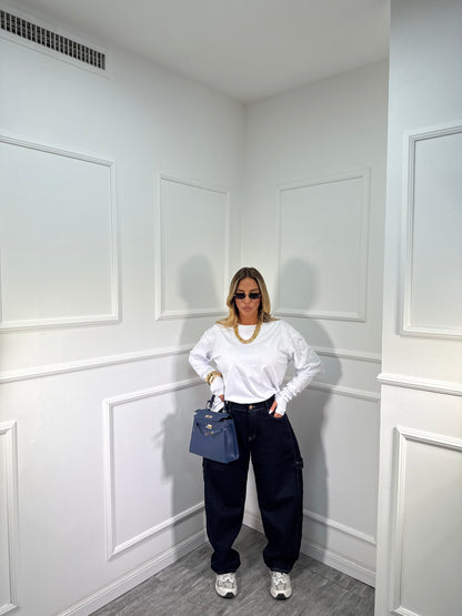 Jeans carpenter Curvy lavaggio zero a1267