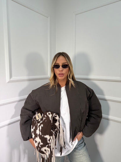 Bomber oversize Camila by lumina cacao l9402