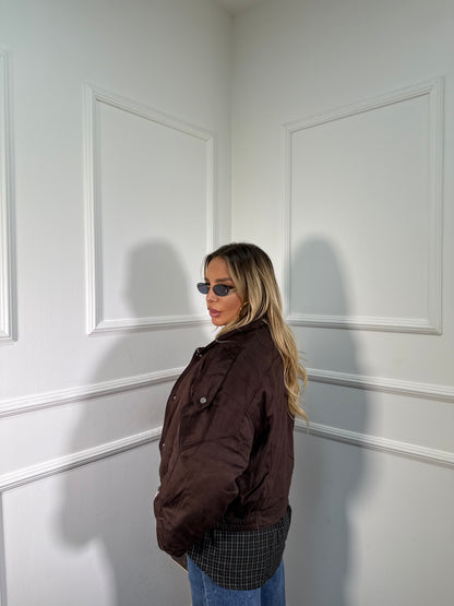 Bomber eco renna Micigan marrone 9419